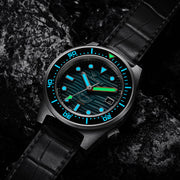 SQUALE Master Titanium Grand Vert Diver with Teal Dial #MASTIBKGR.RAL
