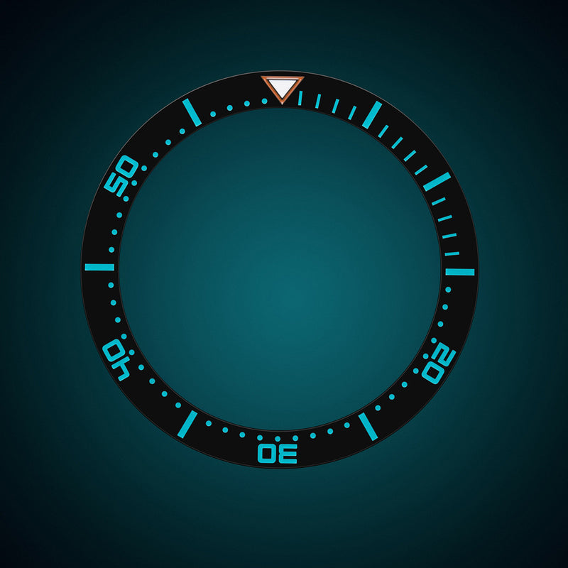 SQUALE Master Titanium Grand Vert Diver with Teal Dial #MASTIBKGR.RAL