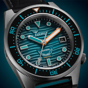 SQUALE Master Titanium Grand Vert Diver with Teal Dial #MASTIBKGR.RAL