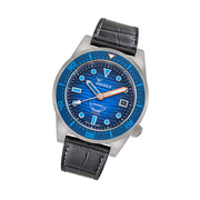 SQUALE Master Titanium Grand Bleu Diver with 3D Blue Dial #MASTIBLBL.RAL