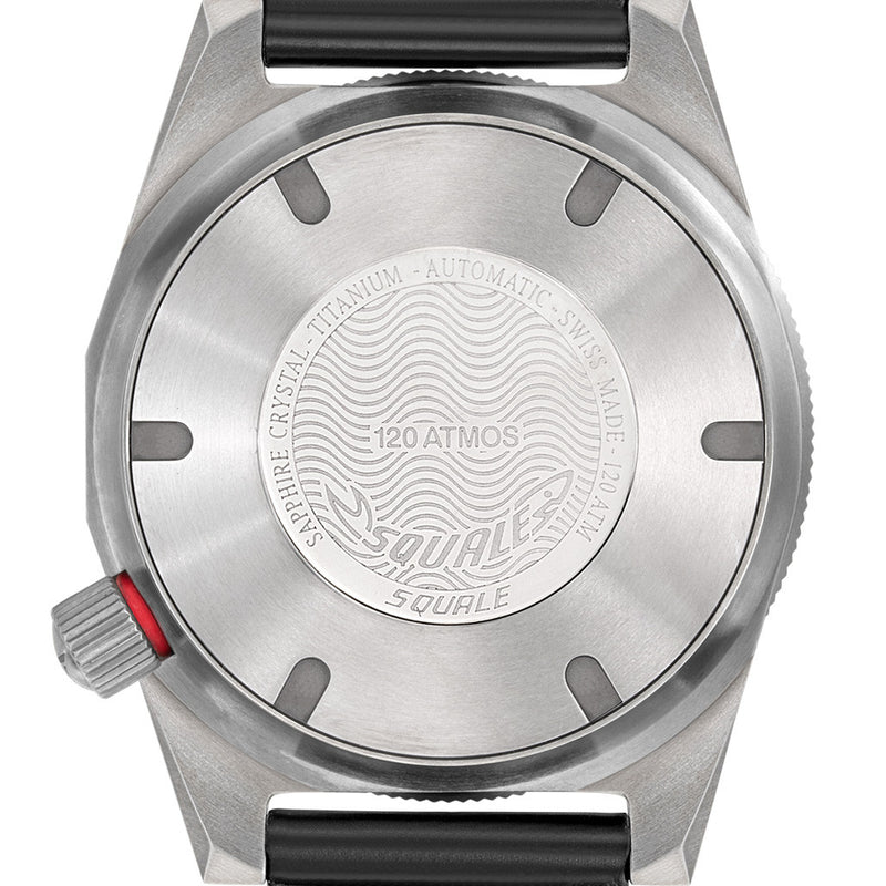 SQUALE Master Titanium Grand Bleu Diver with 3D Blue Dial #MASTIBLBL.RAL