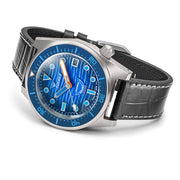 SQUALE Master Titanium Grand Bleu Diver with 3D Blue Dial #MASTIBLBL.RAL