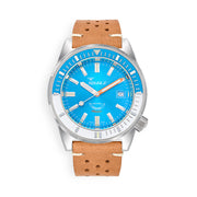 Squale Matic 600 meter Professional Swiss Automatic Dive watch with 44mm Polished Case #Matic-Blue-Pol