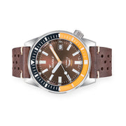 Squale Matic 600 meter Professional Swiss Automatic Dive watch with 44mm Polished Case #Matic-Choc-Pol