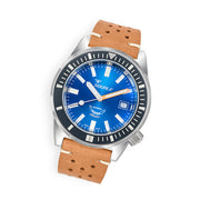 Squale Matic 600 meter Professional Swiss Automatic Dive watch with 44mm Polished Case #Matic-Navy-Pol