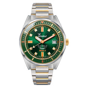 Squale Matic-S Sunburst Green Dial on Bracelet #MATICGGRGR.SSBI