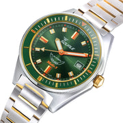 Squale Matic-S Sunburst Green Dial on Bracelet #MATICGGRGR.SSBI