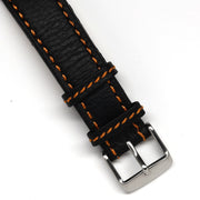 Messerschmitt 38.5mm Black and Orange Type-B Aviator Watch #ME-385OPL