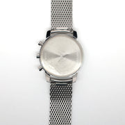Messerschmitt Bauhaus Swiss Quartz Chronograph Watch on Mesh Bracelet #ME-4544P-M