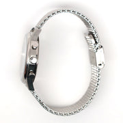 Messerschmitt Bauhaus Swiss Quartz Chronograph Watch on Mesh Bracelet #ME-4544P-M