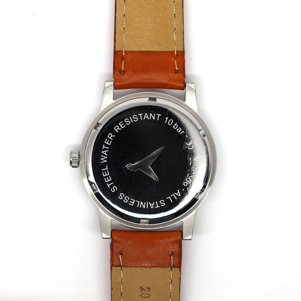 Messerschmitt 38.5mm Stainless Steel Case Aviator Watch #ME-9673