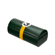 Mainspring Raceday 4 Slot Watch Box in Racing Green #MS-101-WR1-03 side