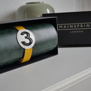Mainspring Raceday 4 Slot Watch Box in Racing Green #MS-101-WR1-03 lifestyle