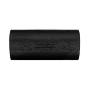 Mainspring Lorenzo 3 Slot Watch Roll in Black #MS-ALWR-03 open