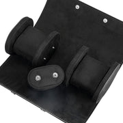Mainspring Lorenzo 3 Slot Watch Roll in Black #MS-ALWR-03 lifestyle