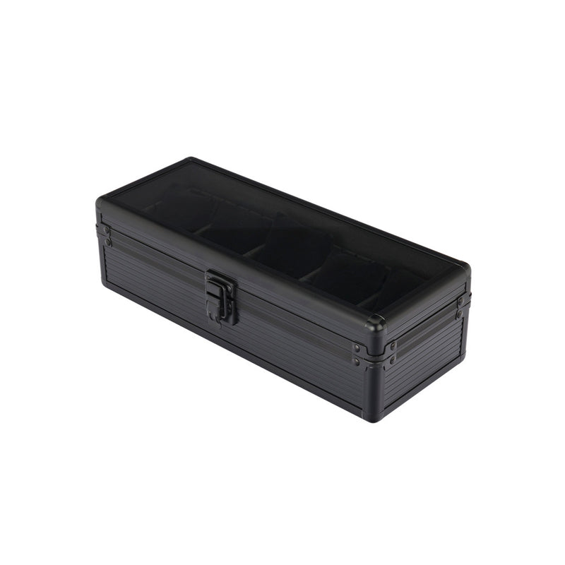 Mainspring Soldado 5 Slot Watch Case in Granite #MS-CBOX2-02 side