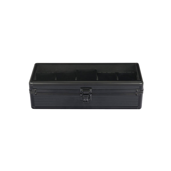 Mainspring Soldado 5 Slot Watch Case in Granite #MS-CBOX2-02 closed