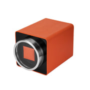 Mainspring Arsenale Portero Single Slot Watch Winder In Coral #MS-PRTWINDER-01 side
