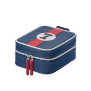 Mainspring Raceday Sidecar 4 Slot Watch and Utility Case in Hawthorn Blue #MS-SIDBOX-01 side