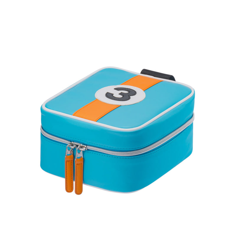 Mainspring Raceday Sidecar 4 Slot Watch and Utility Case in Blue #MS-SIDBOX-03 side