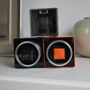 Mainspring Arsenale Portero Single Slot Watch Winder In Coral #MS-PRTWINDER-01 lifestyle