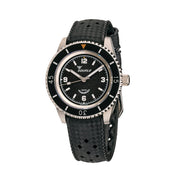 Squale Montauk 300 Meter Swiss Made Automatic Dive Watch with Black Sand Dial #MTK-11