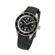 Squale Montauk 300 Meter Swiss Made Automatic Dive Watch with Black Sand Dial #MTK-11 tilt