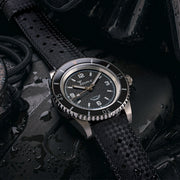 Squale Montauk 300 Meter Swiss Made Automatic Dive Watch with Black Sand Dial #MTK-11 lifestyle