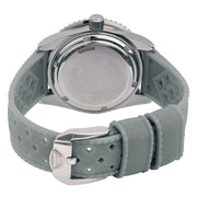 Squale Montauk 300 Meter Swiss Made Automatic Dive Watch with Grey Sand Dial #MTK-13 back