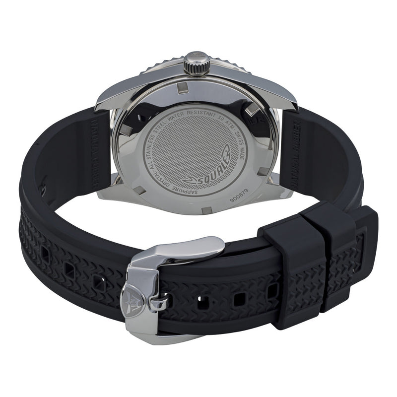 Squale Montauk 300M Swiss Automatic Diver with Black Sea Dial #MTK-21