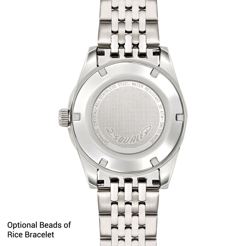 Squale Montauk 300M Swiss Automatic Diver with Black Sea Dial #MTK-21
