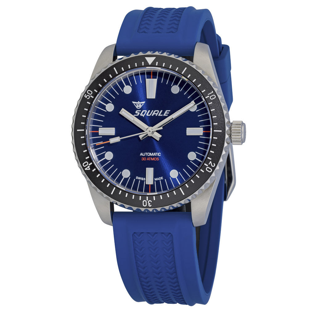 Squale Montauk 300M Swiss Automatic Diver with Rich Blue Dial #MTK