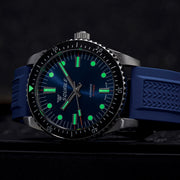 Squale Montauk 300M Swiss Automatic Diver with Rich Blue Dial #MTK-22
