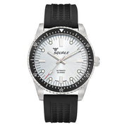Squale Montauk 300M Swiss Automatic Diver with Frozen Silver Dial #MTK-23