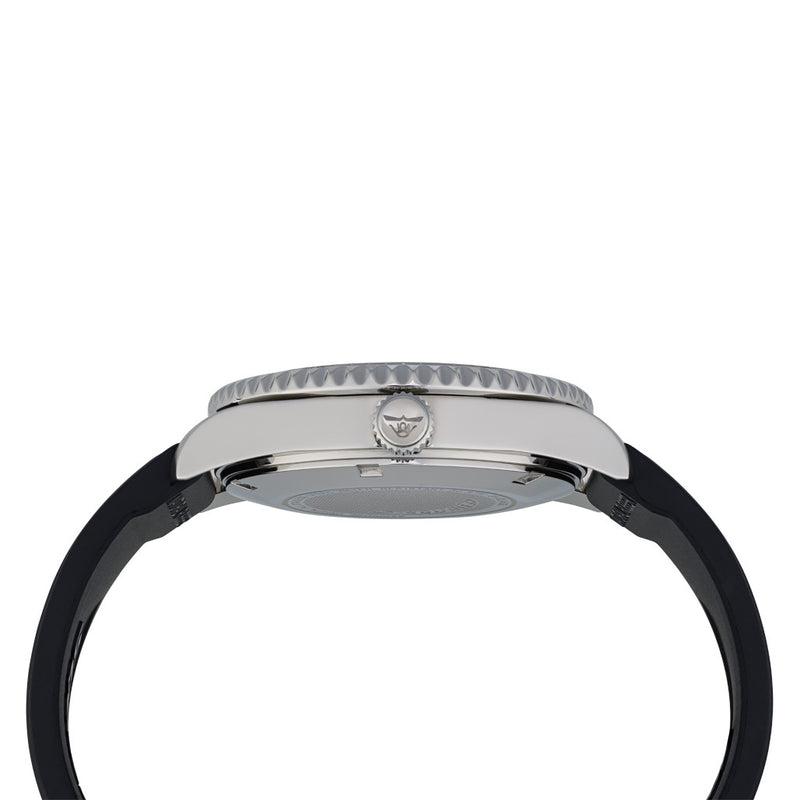 Squale Montauk 300M Swiss Automatic Diver with Frozen Silver Dial #MTK-23