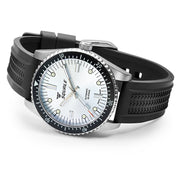 Squale Montauk 300M Swiss Automatic Diver with Frozen Silver Dial #MTK-23