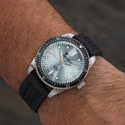 Squale Montauk 300M Swiss Automatic Diver with Frozen Silver Dial #MTK-23