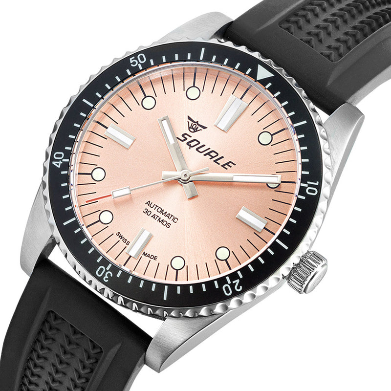 Squale Montauk 300M Swiss Automatic Diver with Copper Dial #MTK-24