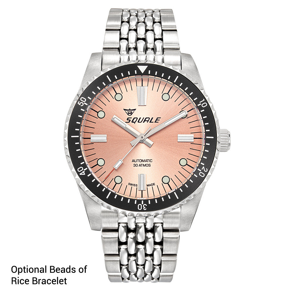 トゥルー (sw109)Mサイズ マッコウ Squale Montauk 300M Swiss Automatic Diver with Copper Dial #MTK-24