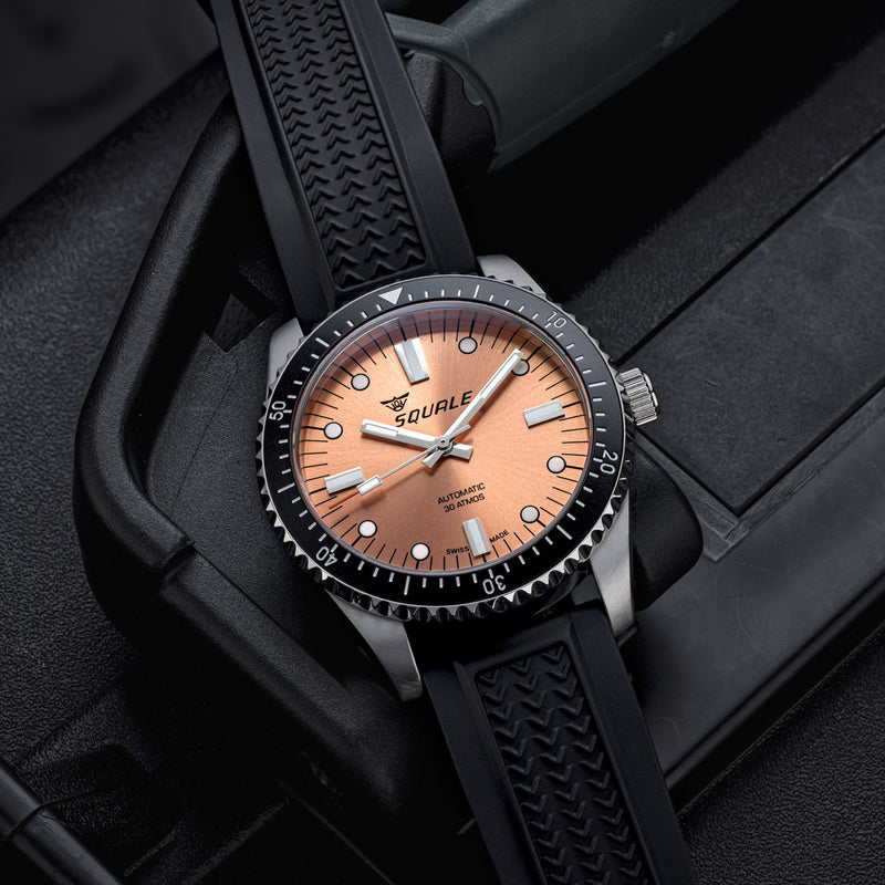 Squale Montauk 300M Swiss Automatic Diver with Copper Dial #MTK-24