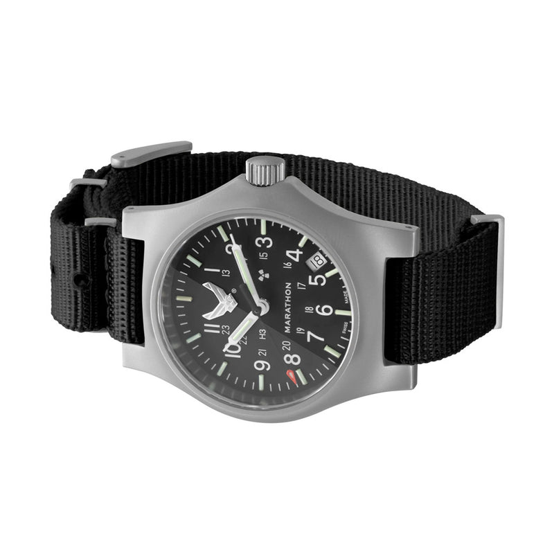 39mm Marathon USAF Swiss Made Officer's Watch Side View