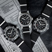 Marathon USAF Swiss Made Quartz Navigator Watch with window Collection