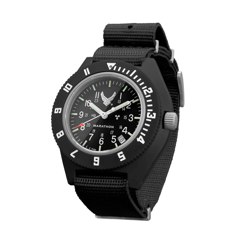 Marathon USAF Swiss Made Quartz Navigator Watch with window