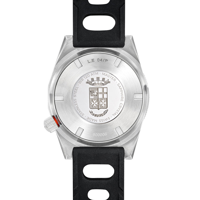 Squale Master Marina Militare Reissue Limited Edition #MASTERMM back