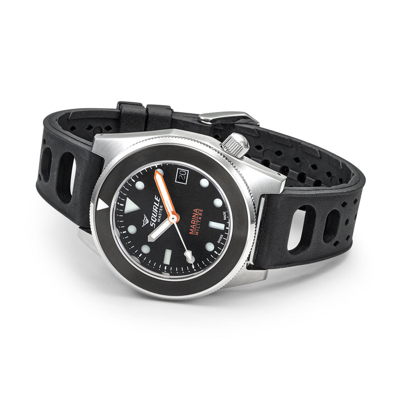 Squale Master Marina Militare Reissue Limited Edition #MASTERMM side