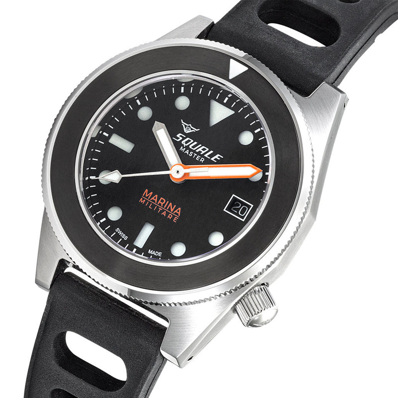 Squale Master Marina Militare Reissue Limited Edition #MASTERMM tilt