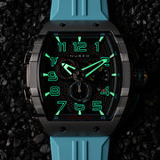 Nubeo Magellan Retrograde Chronograph Aster Blue #NB-6088-02