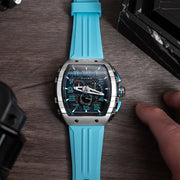 Nubeo Magellan Retrograde Chronograph Aster Blue #NB-6088-02