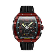 Nubeo Magellan Retrograde Chronograph Crimson Red #NB-6088-03