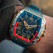 Nubeo Magellan Retrograde Chronograph Gamer Blue #NB-6088-04